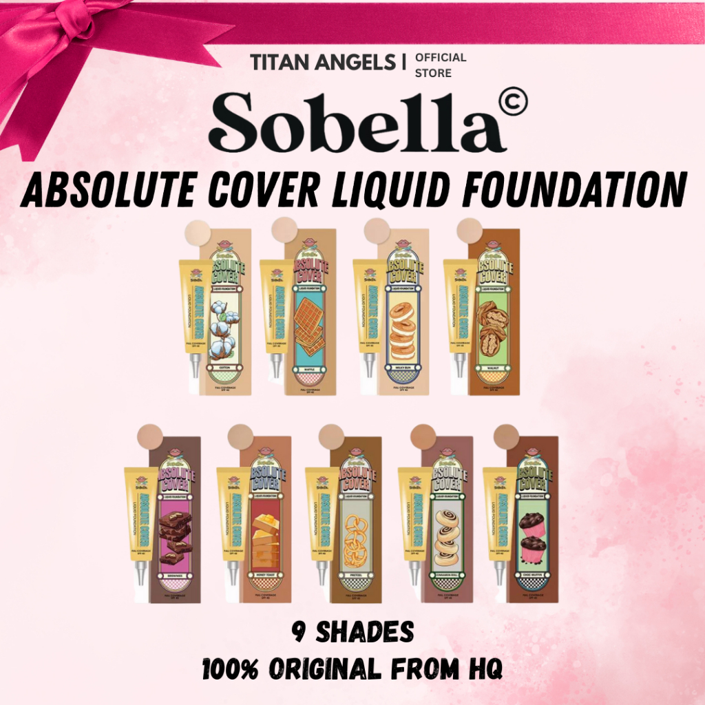 Sobella Absolute Cover Liquid Foundation The Face Project Glowing Make ...