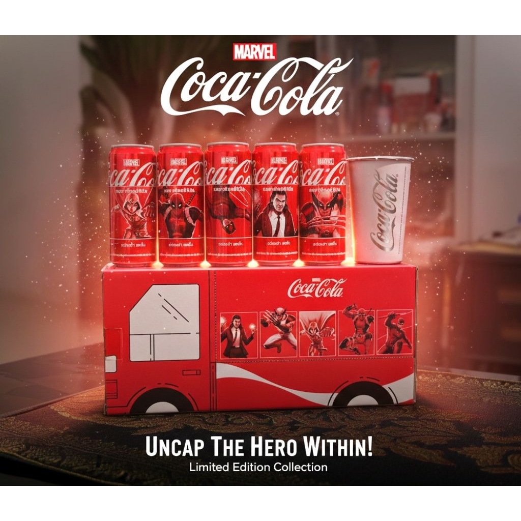Coca-Cola x Marvel : The Heroes, global collaboration-Limited Edition ...