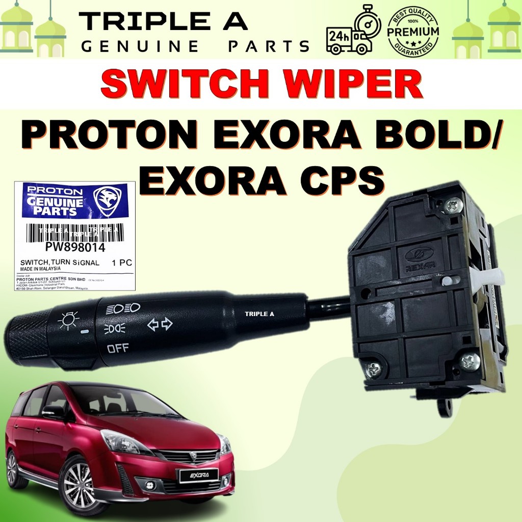 ORIGINAL PROTON EXORA BOLD / EXORA CPS Turn Switch Signal Head Lamp ...