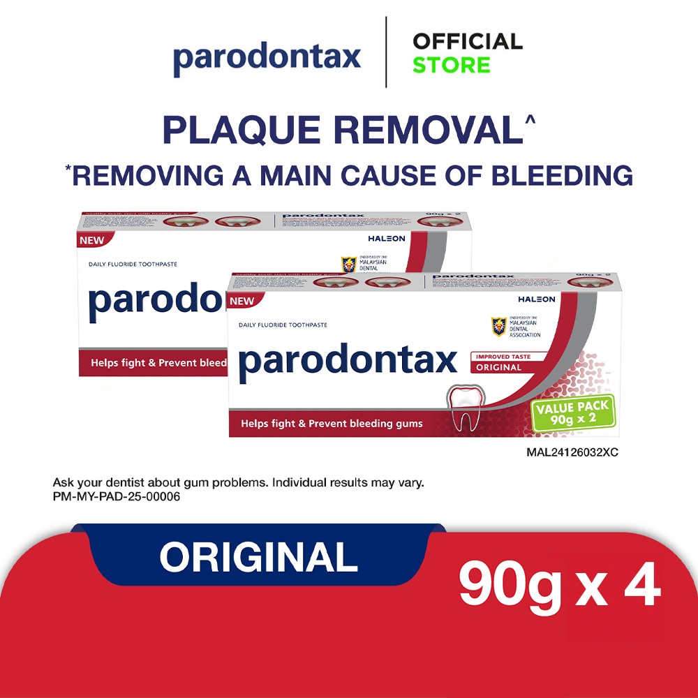 [Value Pack] Parodontax ORIGINAL Toothpaste to Help Fight and Prevent ...
