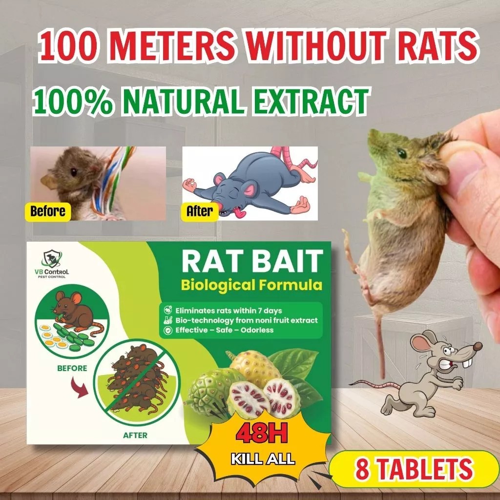 Rat Bait Biological Effective Plant-Based Safe Rodent Repellent ...