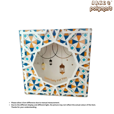 Box Hari Raya / Kuih Lapis Window Box Raya (W230) - 8