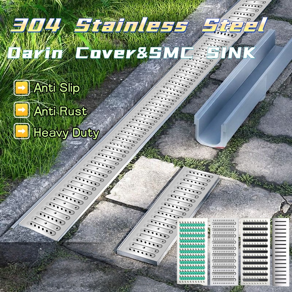 Sewer Cover Drainage Stainless steel gutter cover plate kitchen gutter ...