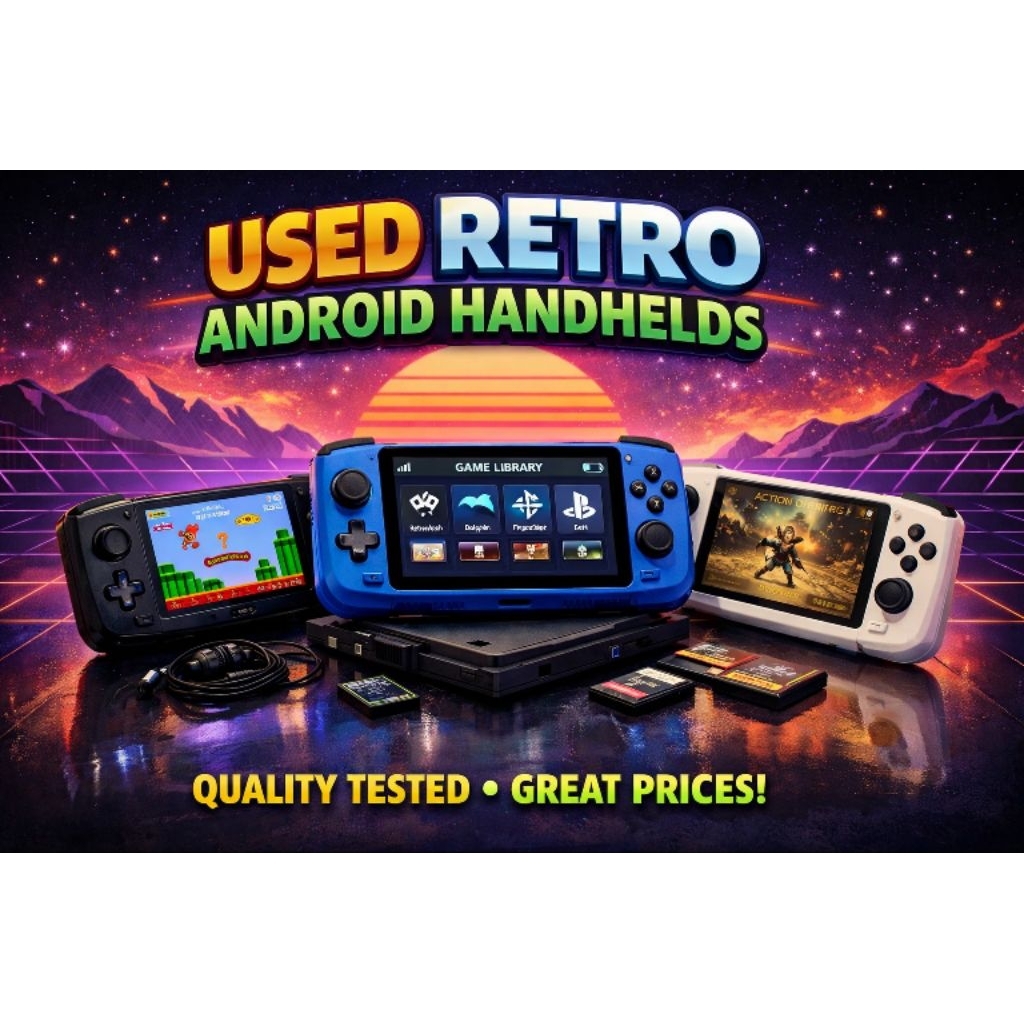 USED Retro Handheld Console (Retroid Pocket, Ayn Odin, Anbernic ...