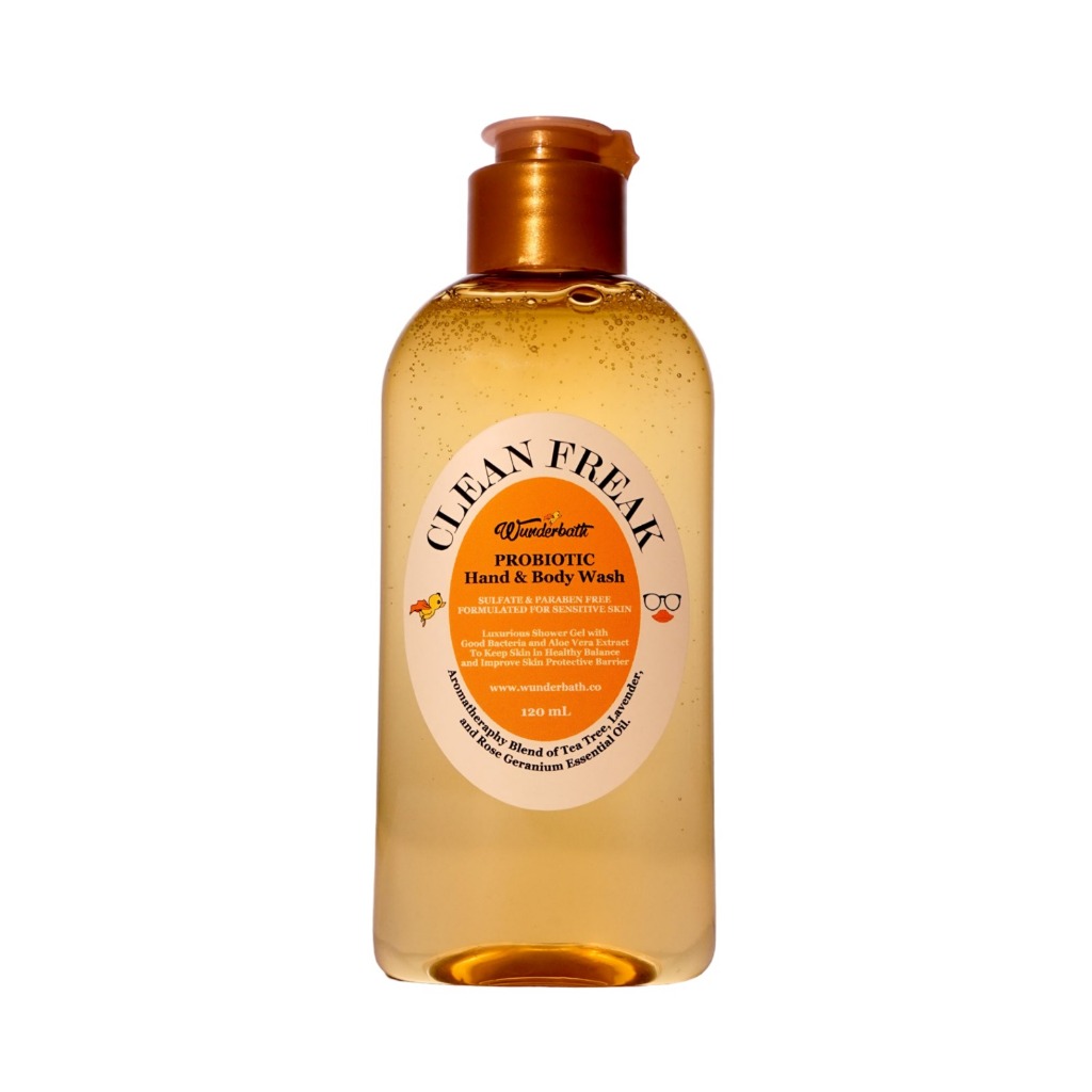 Wunderbath Clean Freak Probiotic Soap Gel (120ml) | Shopee Malaysia