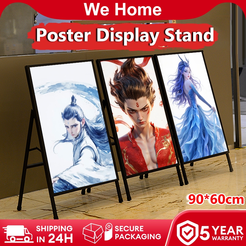 Poster Display Stand A Board Metal Billboard 60*90cm KT board Poster ...