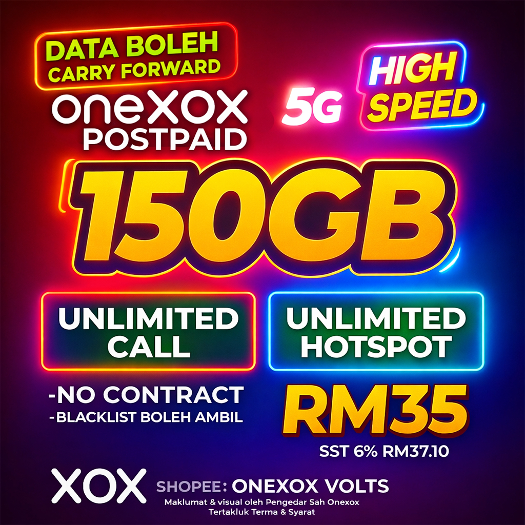 🔥𝗣𝗥𝗢𝗠𝗢🔥 ONEXOX 𝟭𝟱𝟬𝗚𝗕 High Speed Data Simcard Modem Router Pocket WIFI ...