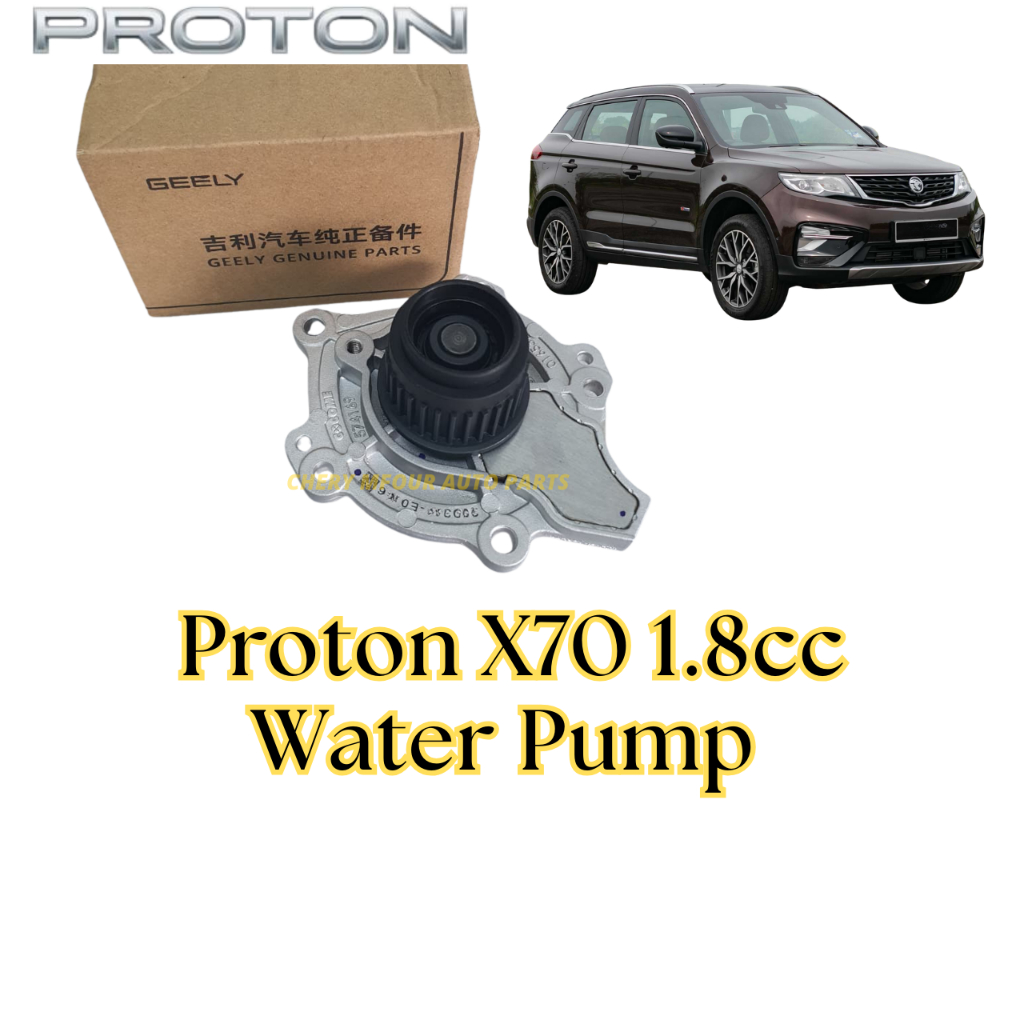 (ORI! READY STOCK) PROTON X70 1.8cc Water Pump Original Geely | Shopee ...