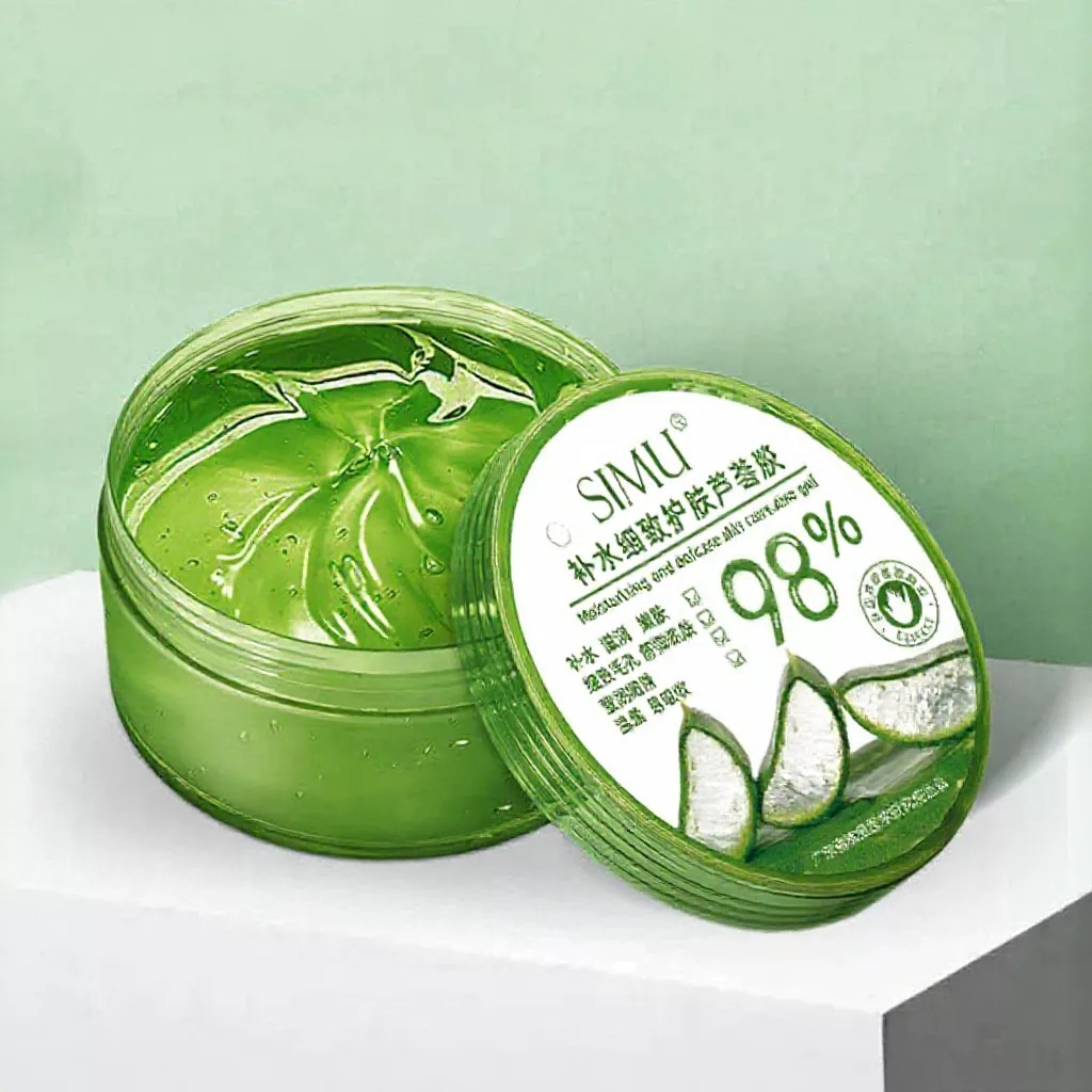 (saveyrmoney) SIMU Aloevera Gel Soothing & Moisture 98% Aloe Extracts ...