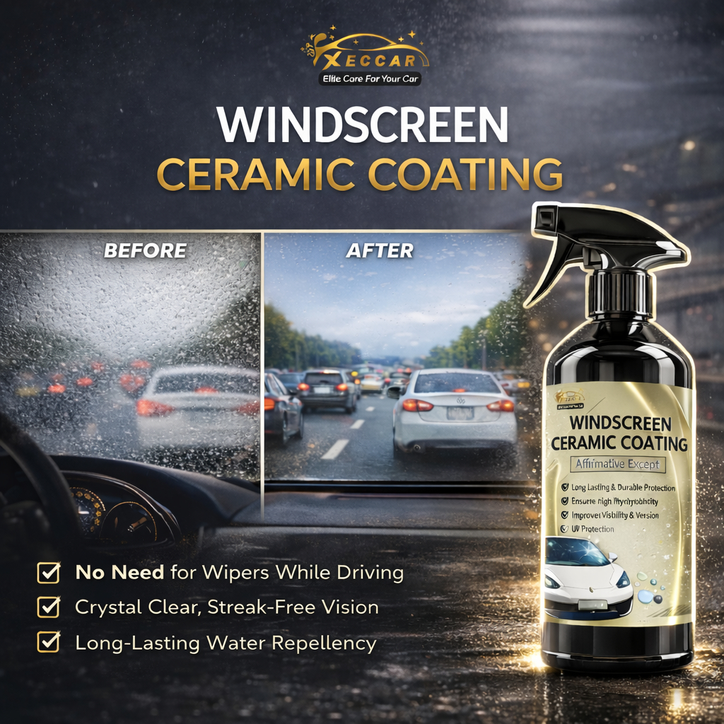 【XECCAR】 Glass Ceramic Coating Premium Windscreen Car Window Coating ...