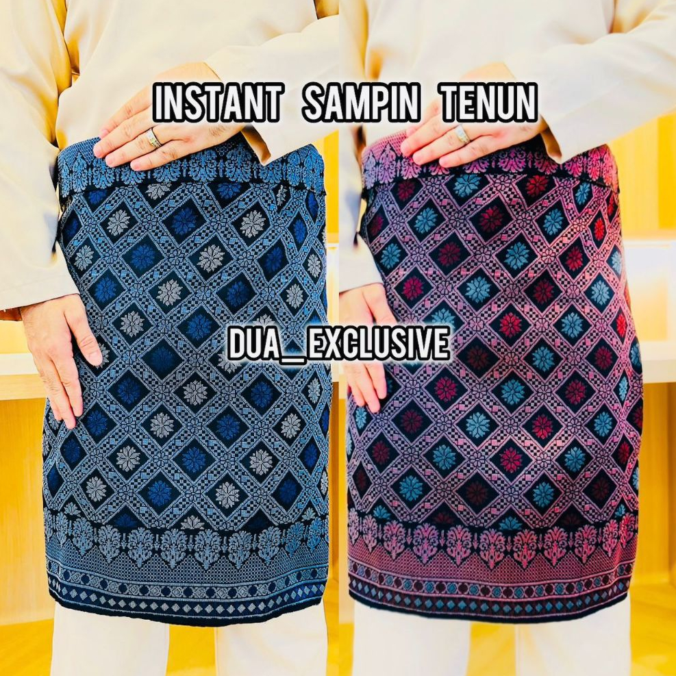 INSTANT SAMPIN TENUN ASLI SAMPING INSTANT DEWASA | SAMPIN RAYA 2026 ...