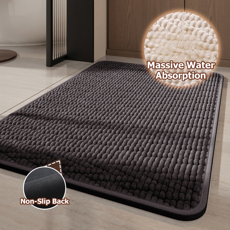 SEVENWOOD Antislip Floor Mat Alas Kaki Bathroom Mat Alas Kaki Dapur ...