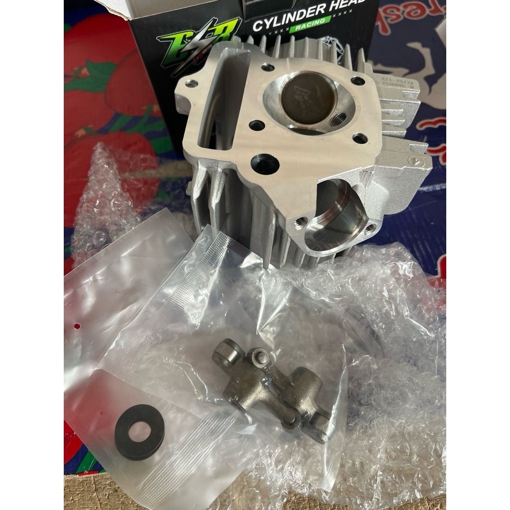 ESR MOTOR EX5 RACING HEAD 2 VALVE HEAD ESR EX5 DREAM/ WAVE100/CLASS1 ...