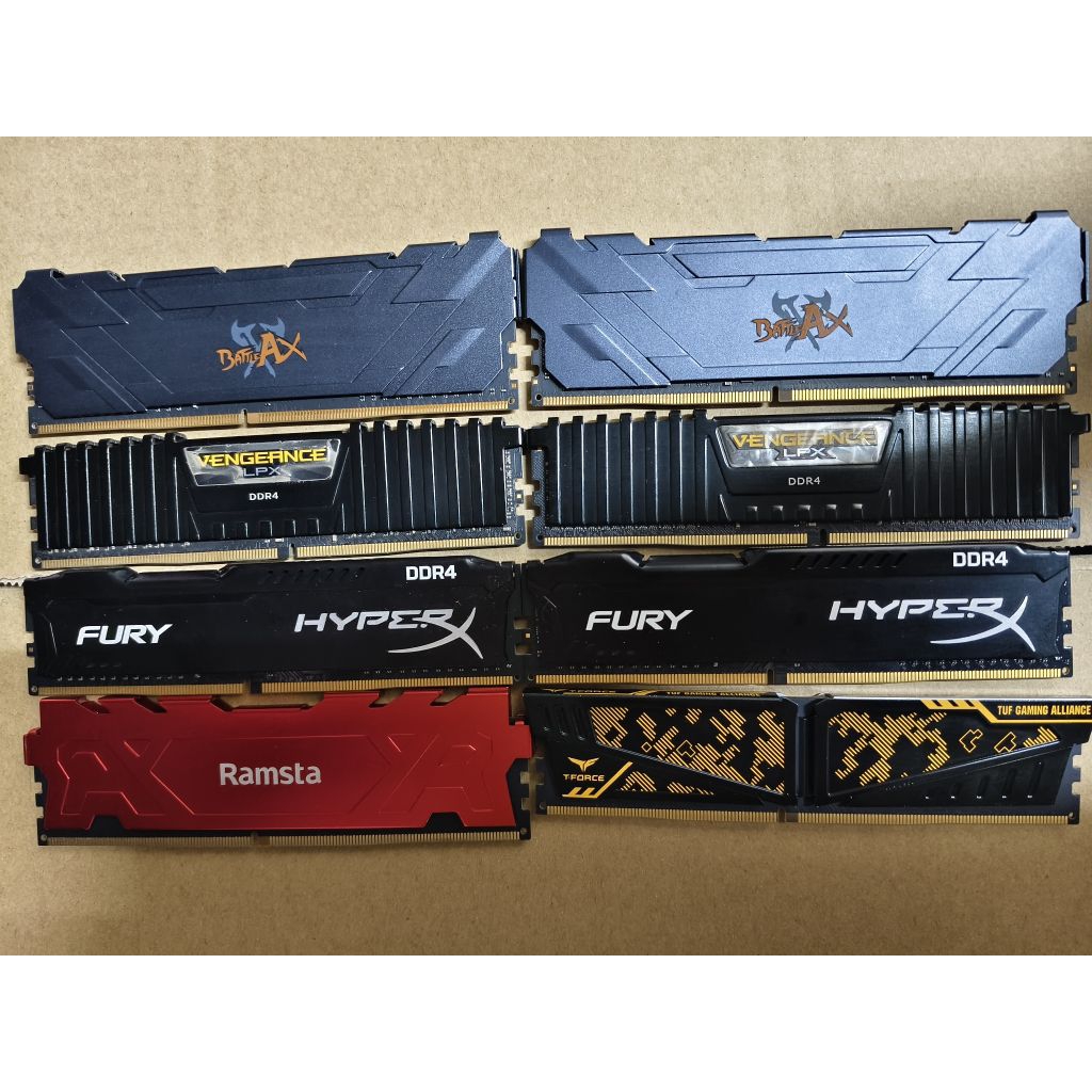 BRAND DDR4 RAM Kingston/Colorful/Cosair/T-Force/Ramsta 2400Mhz/3200Mhz ...