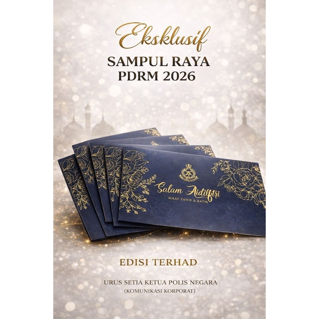 SAMPUL RAYA PDRM 2026 | Shopee Malaysia