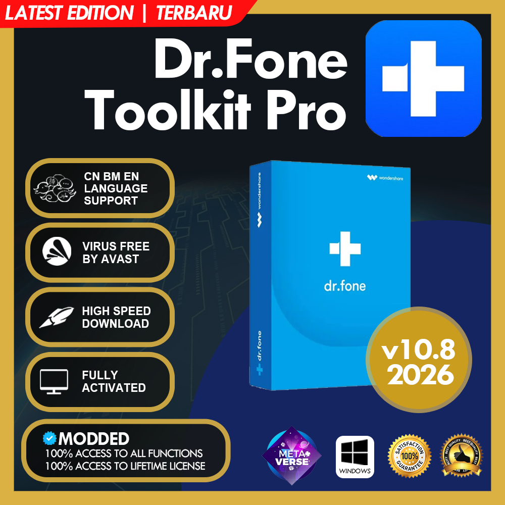 LATEST Wondershare Dr.Fone toolkit for iOS and Android 10.7 | 💻 Windows ...