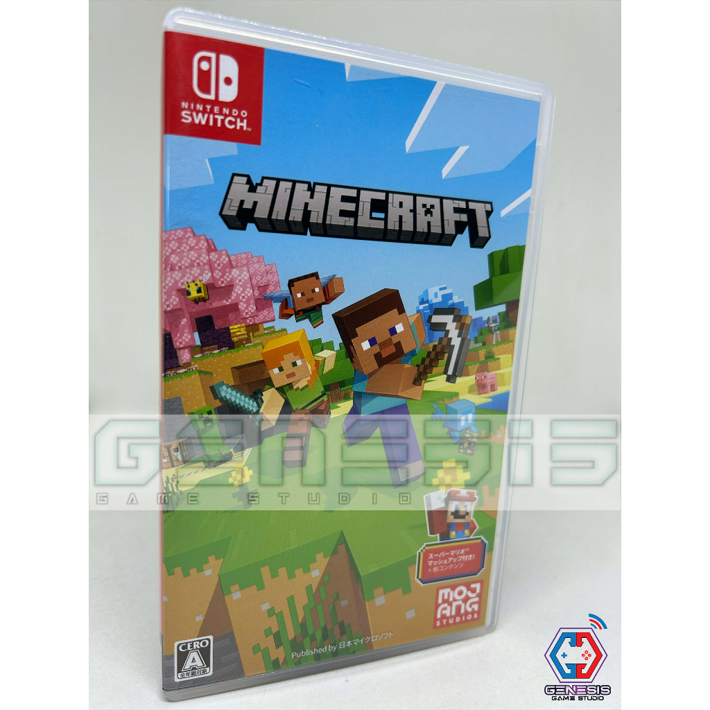 [USED EU/中文/ENG] NSW Printed CoverArt Minecraft 我的世界 - Physical ...