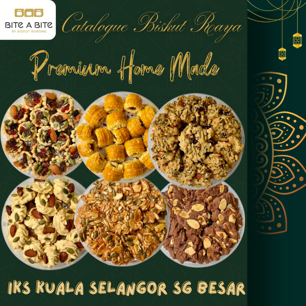 [HOMEMADE]Premium Kuih Raya | KG SG BESAR SEL- Almond London/Tart Nanas ...