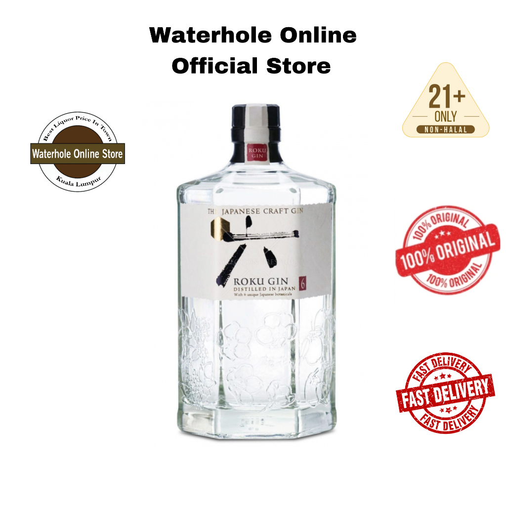 Suntory Roku Gin 43% 700ml | Shopee Malaysia