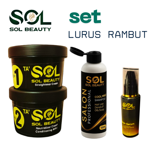 TA'SOL Hair Rebonding Straighteners Ubat Krim pelurus rambut -Pelembut ...