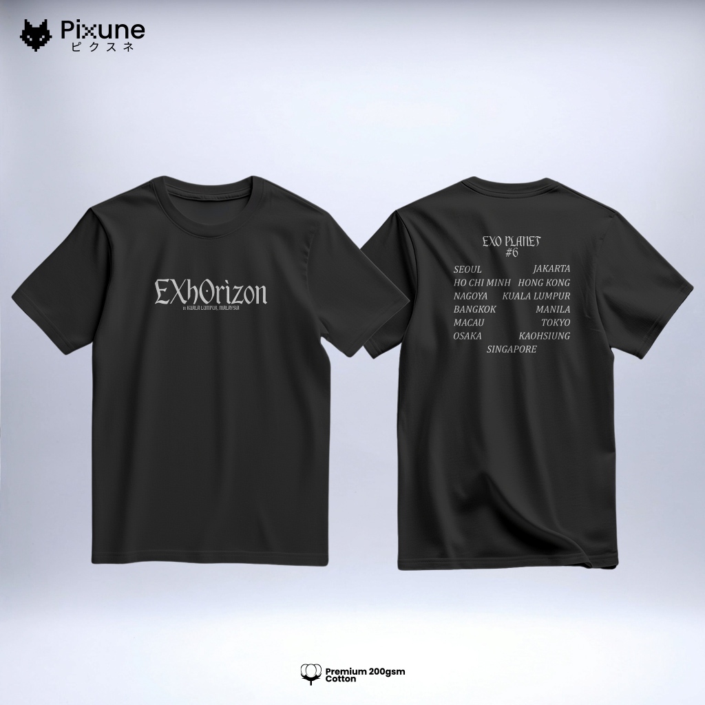EXO EXHORIZON Planet #6 2026 World Tour T-Shirt | Unisex | Shopee
