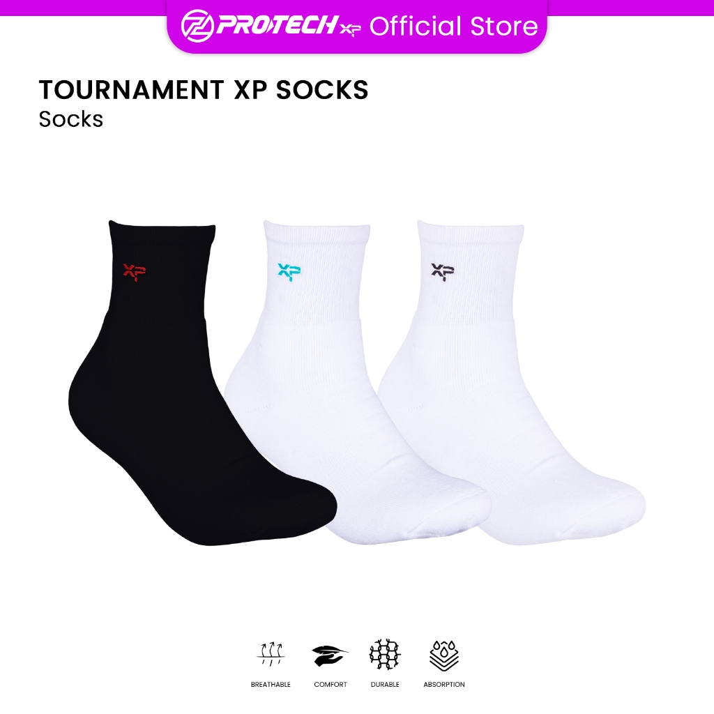 PROTECH Tournament XP Sport Socks | Shopee Malaysia