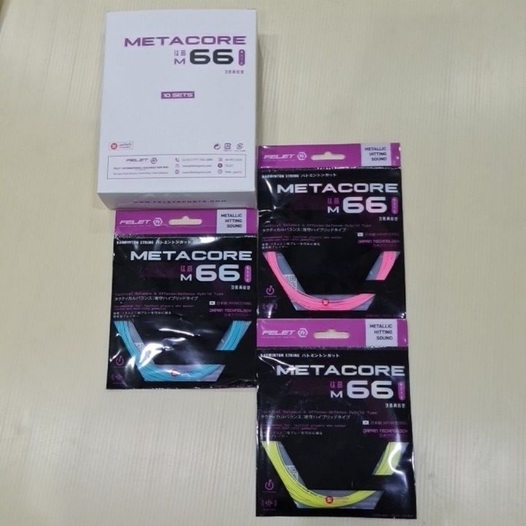 Felet Metacore 66 Badminton String (made in japan) | Shopee Malaysia