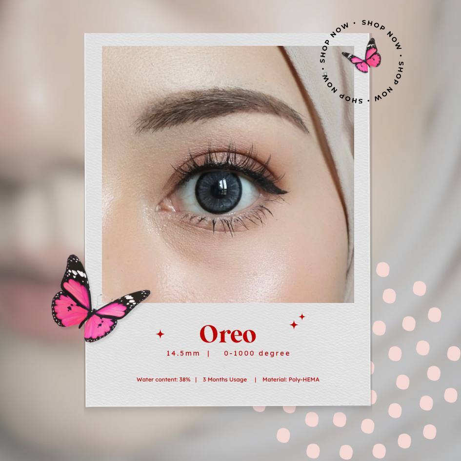 TemyLens Soft contact Lenses ( Oreo ) | Shopee Malaysia