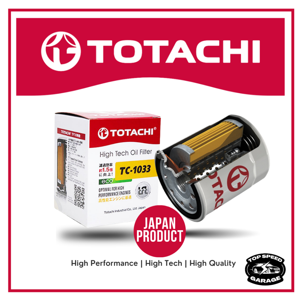 TOTACHI Japan Performance Oil Filter Toyota Honda Mitsubishi Nissan ...
