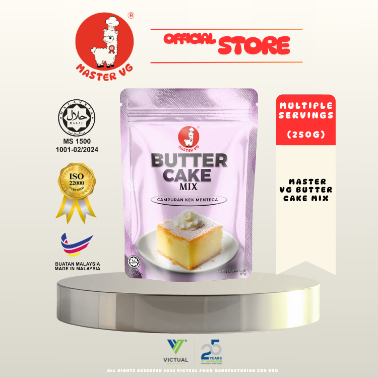Master VG Butter Cake Mix (Campuran Kek Mentega) | Shopee Malaysia