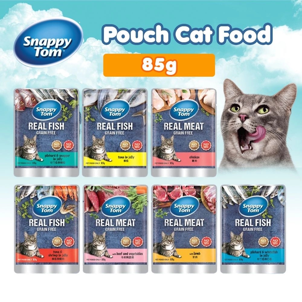 Snappy Tom Pouch Cat Food 85g | Shopee Malaysia