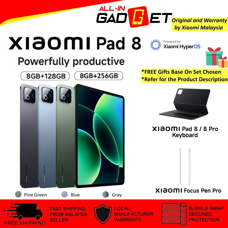 Tablet XIAOMI Pad 8 8GB/128GB/siva