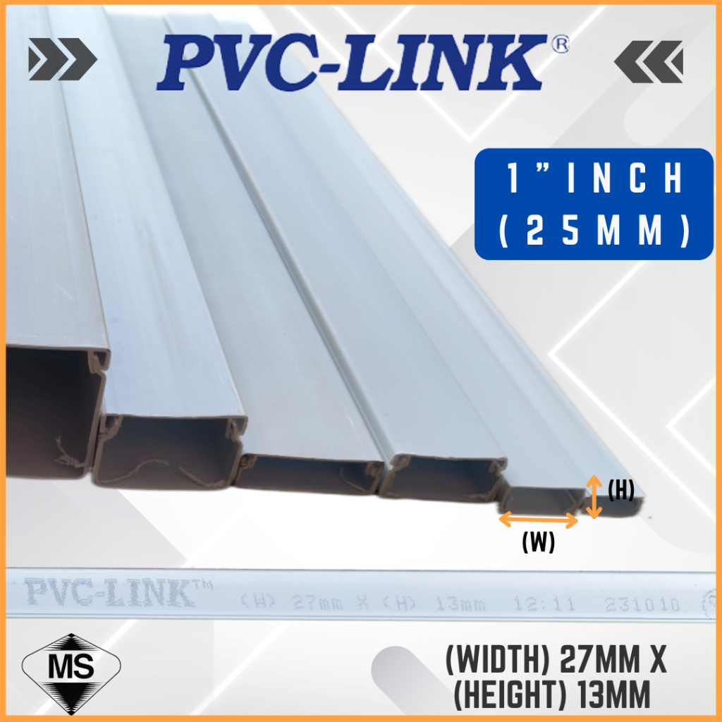PVC CASING WIRING / PVC TRUNKING / WAYAR ELEKTRIK CASING SIRIM APPROVED ...