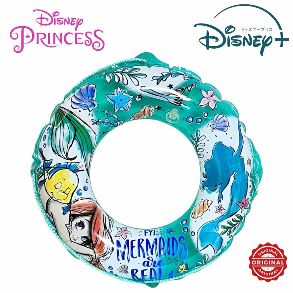 Original Disney Japan Mermaid Ariel Float Swimming Gear Kids 55cm ...