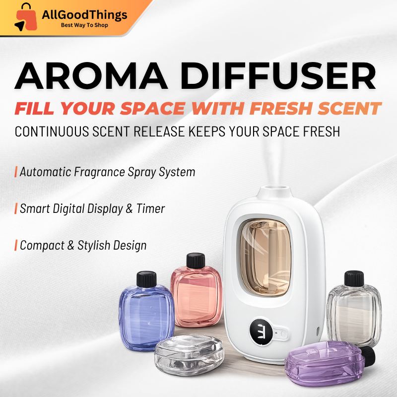 Wireless Aroma Diffuser Udara Rumah Automatik Tandas Aromaterapi Aroma ...