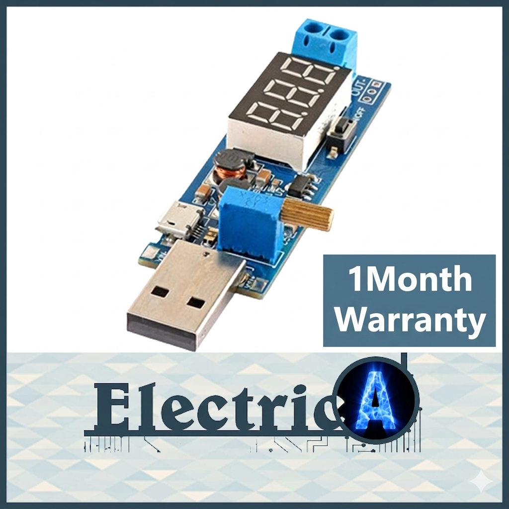 (+1Month Warranty) USB Step Up Module DC 5V Power Supply Boost Converter Output 1.2V-24V [ElectricA]