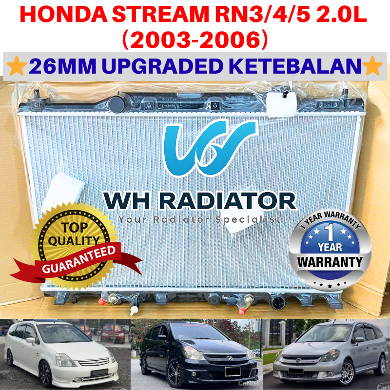 HONDA STREAM 2.0 RN3/4/5 (26mm)Double Layer TOP QUALITY AUTO/MANUAL ...