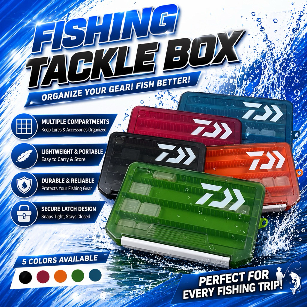 【MR.T】Kotak Pancing Bekas Gewang – Fishing Tackle Box Lure Storage ...