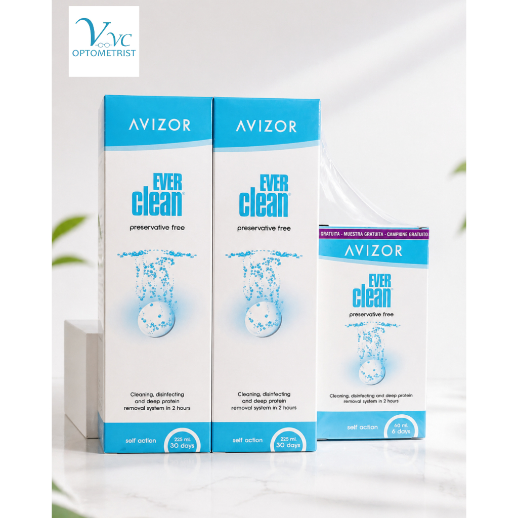 Avizor Ever Clean (225ml x 2) TWIN PACK - Hydrogen Peroxide System ...