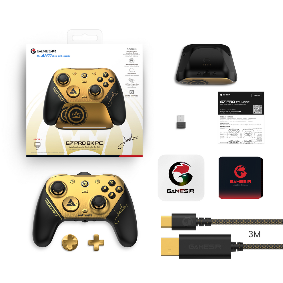 GameSir G7 Pro 8K PC-Champion Edition Esports Wireless Controller for ...