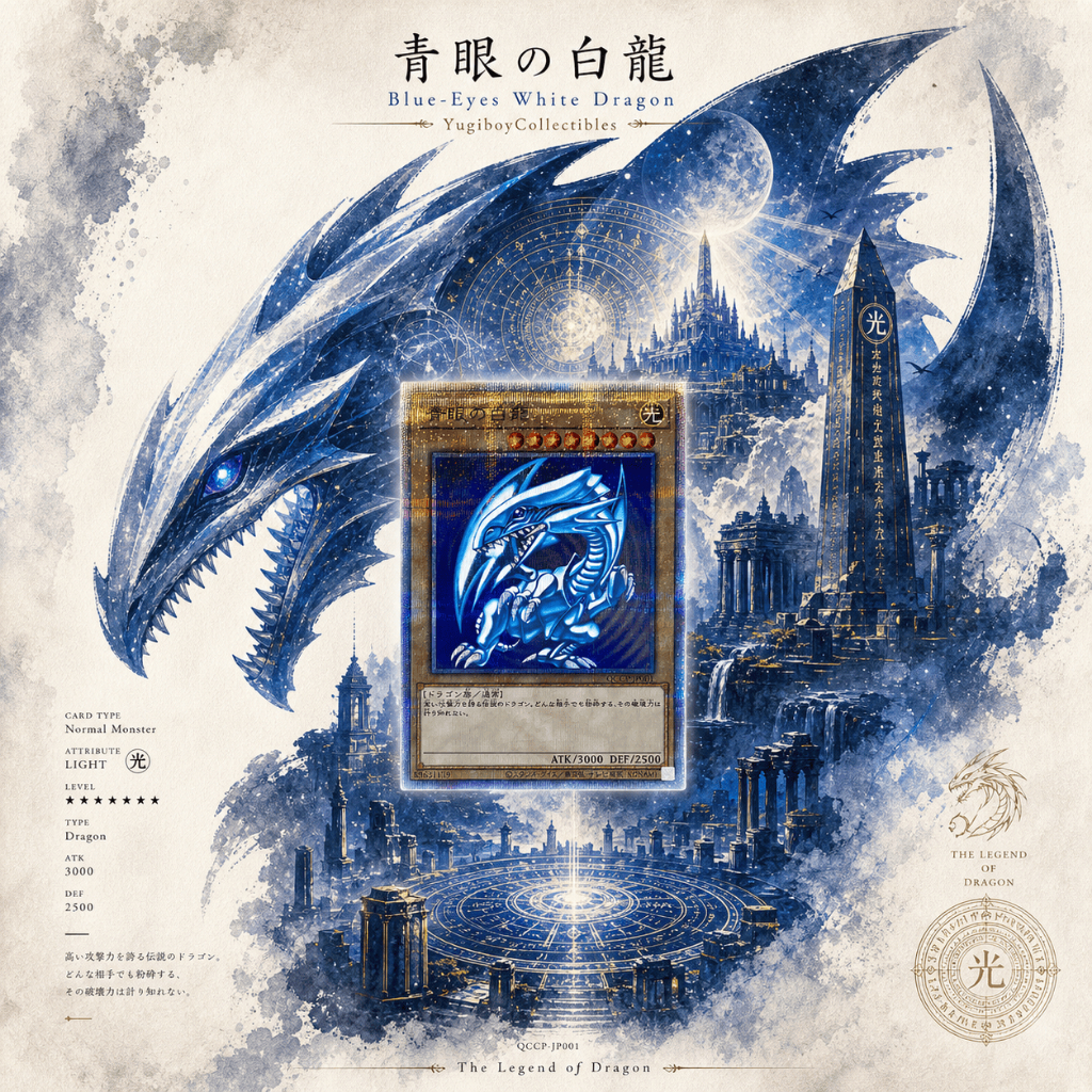 Blue Eyes White Dragon QCSER QCCP-JP001
