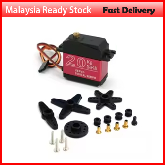 High Torque Metal Gear Digital Servo 20KG 25KG 30KG 35KG Robot Arm Robot 180 degrees Robot Arm Robot