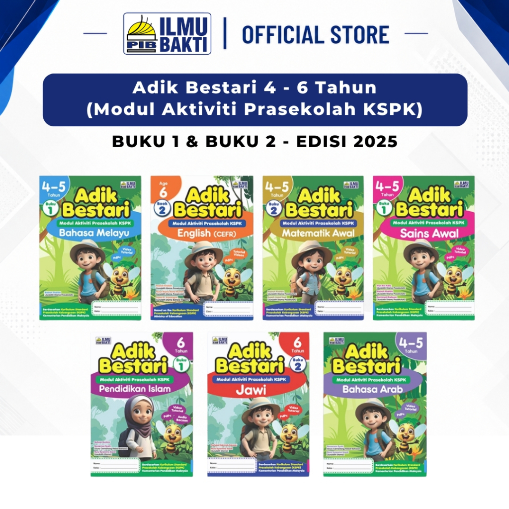 ILMU BAKTI : Adik Bestari 4 - 6 Tahun (Modul Aktiviti Prasekolah KSPK ...
