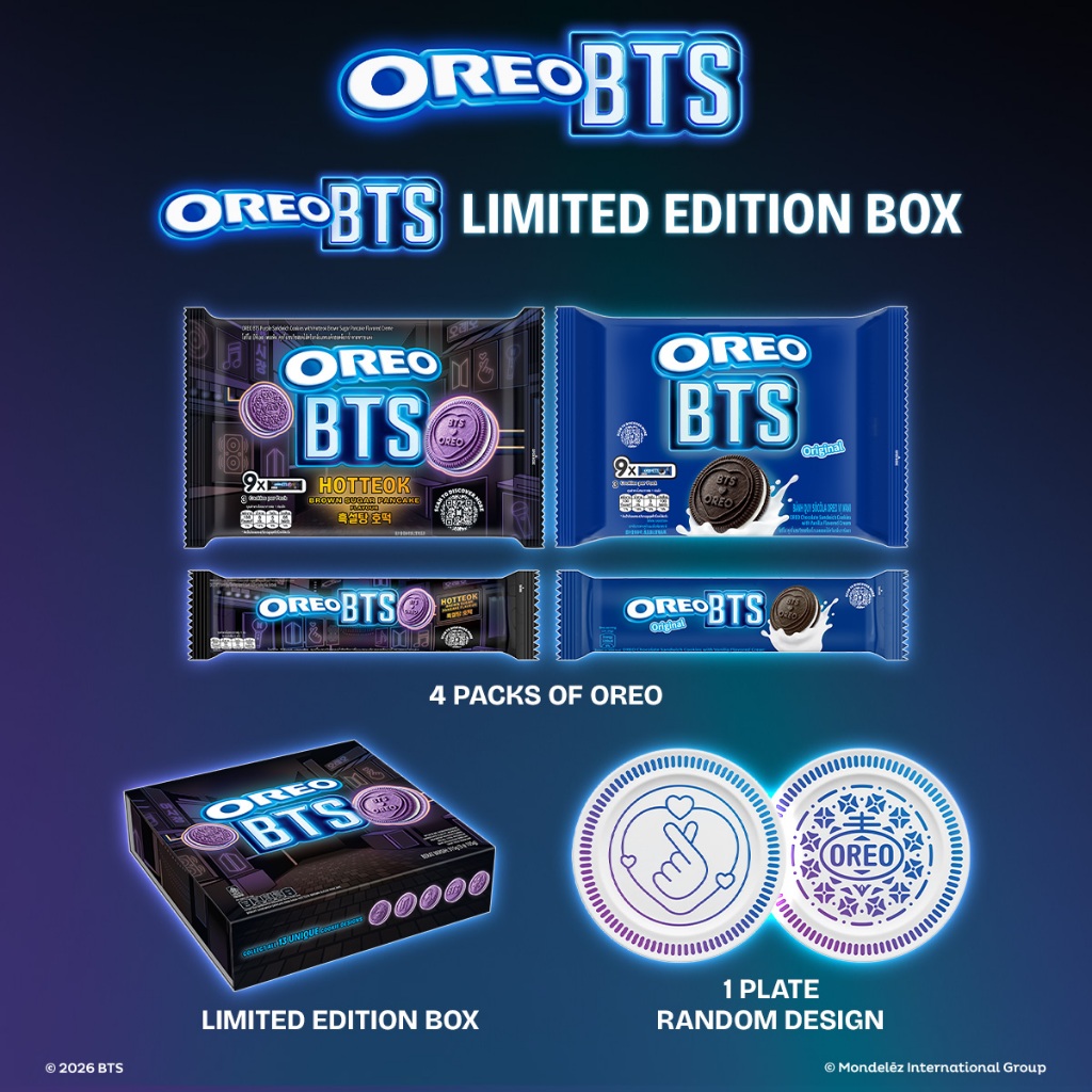 OREO BTS Limited Edition Box | Shopee Malaysia