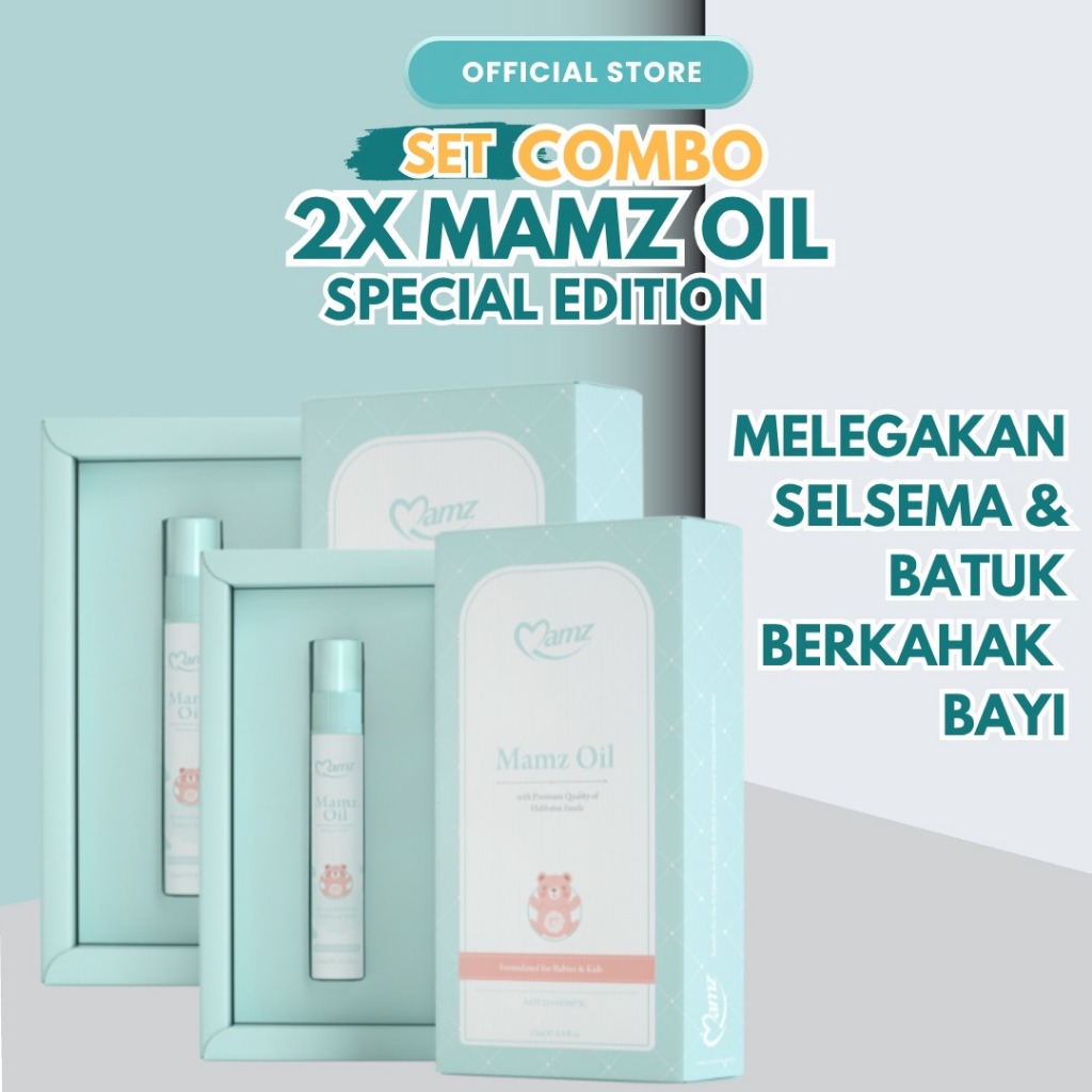 MAMZ OFFICIAL HQ Set Combo 2 Mamz Oil Special Edition Penawar Selsema ...