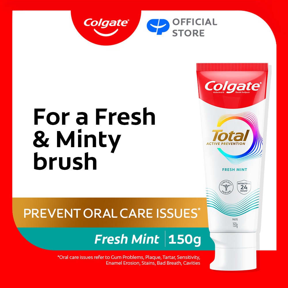 Colgate Total Fresh Mint Toothpaste 150g | Shopee Malaysia