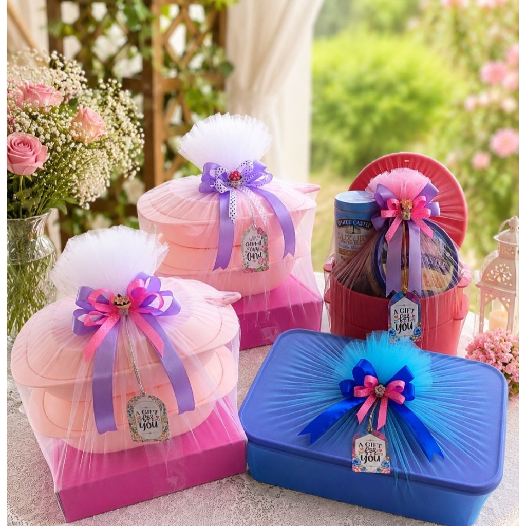 Tupperware Hamper with wish card | Shopee Malaysia
