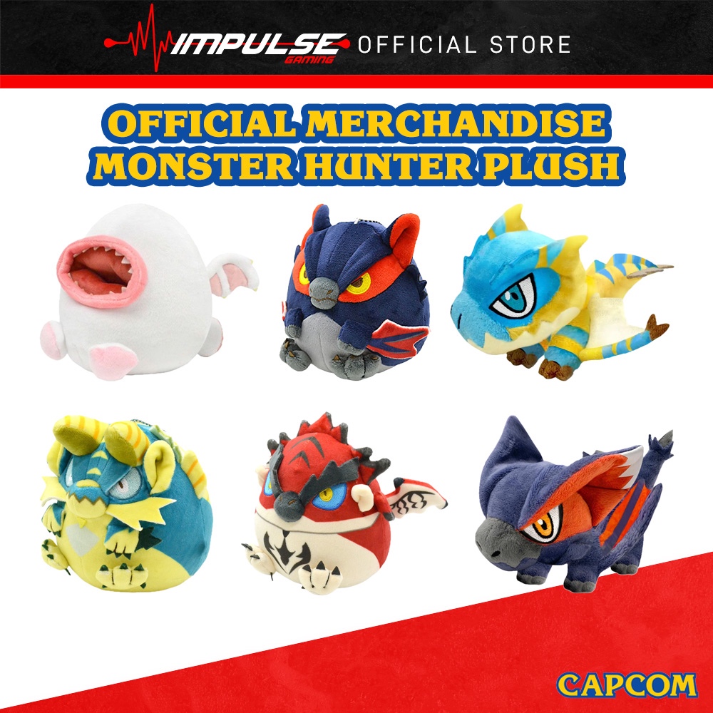 Capcom Official Merchandise: Monster Hunter Series (Chibi Plush ...