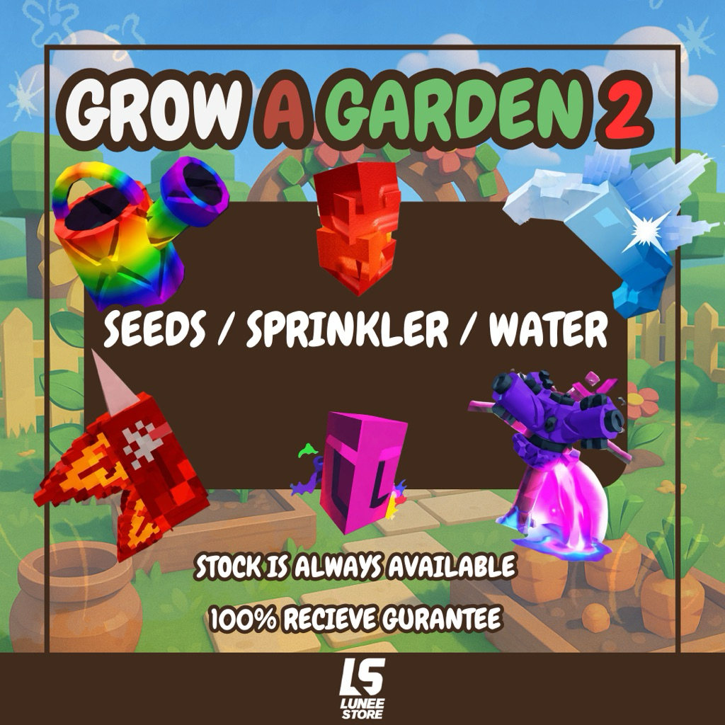 GROW A GARDEN 2 (GAG2) SEEDS/SUPER | PC GAME | Shopee Malaysia