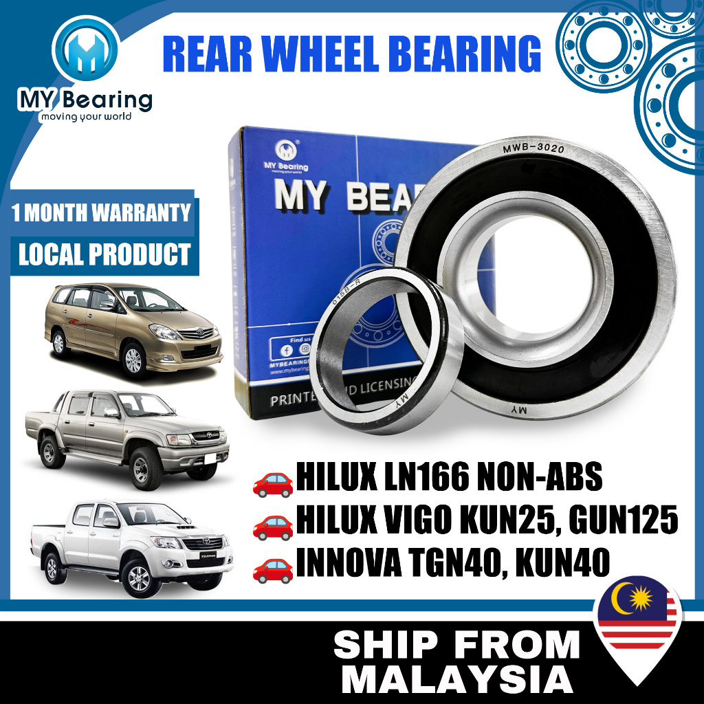 MWB-3020 MY Rear Wheel Bearing Belakang Toyota INNOVA TGN40 KUN40 HILUX ...